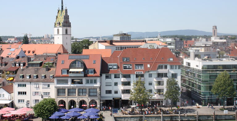 Umzug von Wien nach Friedrichshafen – Blick auf Friedrichshafen in Baden-Württemberg