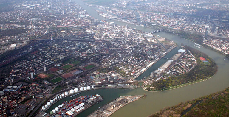 Umzug von Wien nach Ludwigshafen am Rhein – Blick auf Ludwigshafen am Rhein in Rheinland-Pfalz